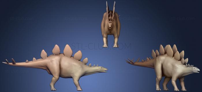 3D model Stegosaur (STL)